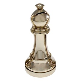 Hanayama Silver Color Chess Piece - Bishop