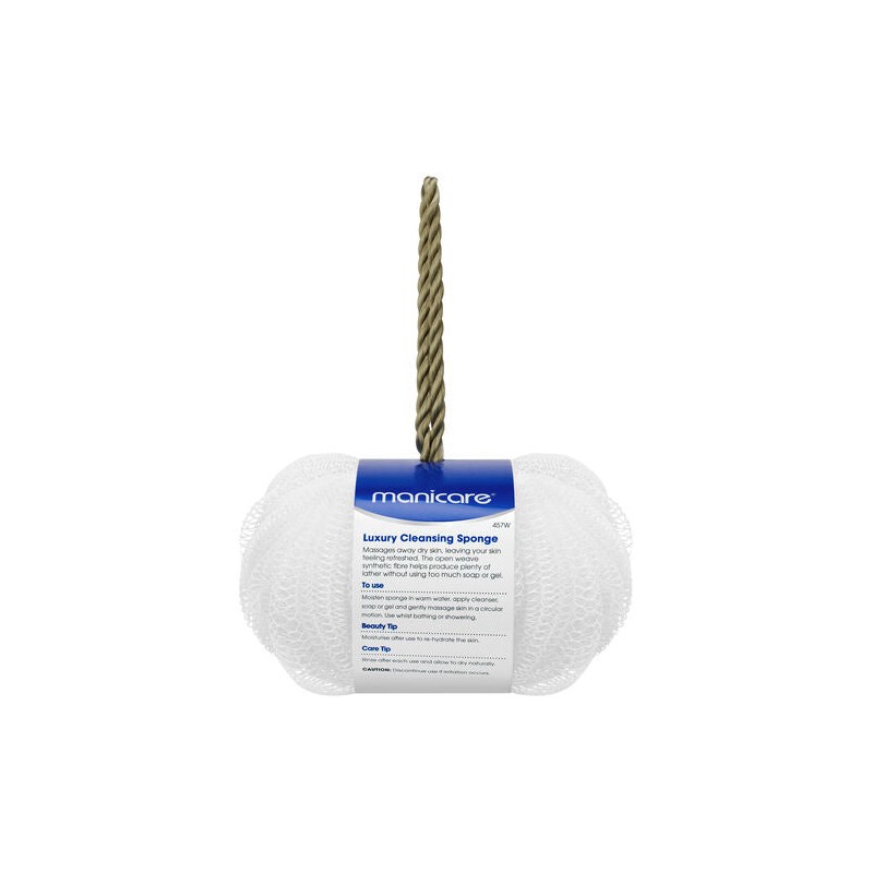 Manicare White Luxury Cleansing Sponge