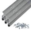 M-D Building Products 01073 Silver Aluminum and Vinyl Screw-on Top