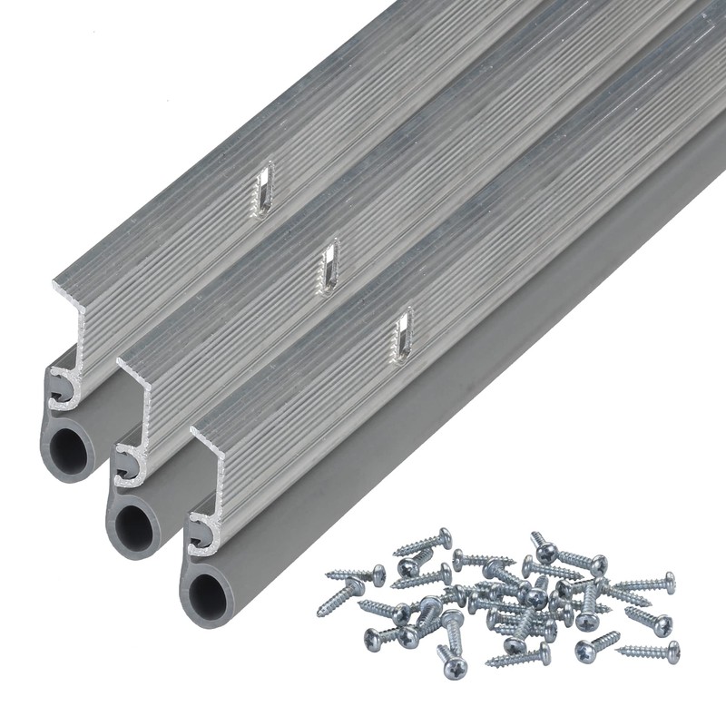 M-D Building Products 01073 Silver Aluminum and Vinyl Screw-on Top