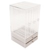 5 Drawers Acrylic Earring Holder Dustproof Storage Display Transparent Acrylic