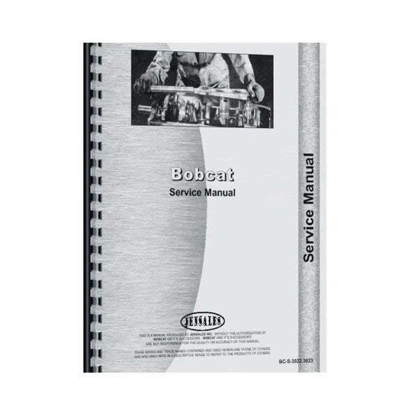 Does not apply Service Manual fits Bobcat 825