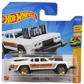 Hot Wheels - Cruise Bruiser - HW Wagons 3/5 - HCX72 - Short Card - Track Stars - White - Mattel 2022