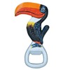 Toucan Bottle Opener Cast Iron Gift Garage Door Shed Man