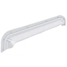 Grace (303200 32" Mill-Finish Aluminum Drip Cap , white