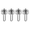 4 Pcs Swing Bar Lock Zinc Alloy Extra Thick Arm