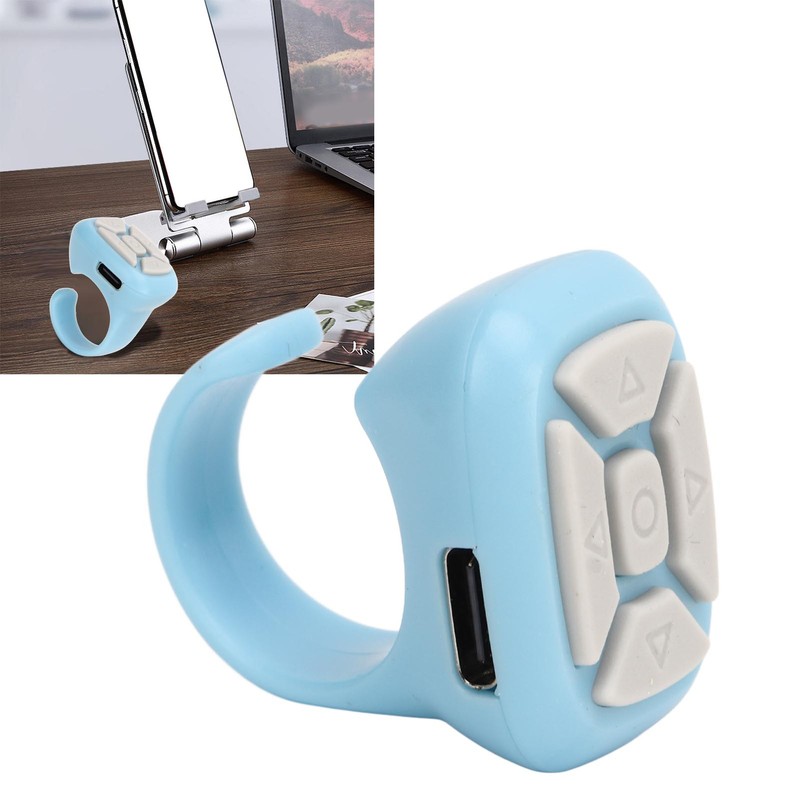 Remote Control Ring Cell Phone Bluetooth Remote Control Camera Shutter