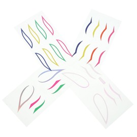 TOVINANNA Makeup Eye Stickers 4 Sets Eyeliner Stickers Stage Makeup Tool for Women