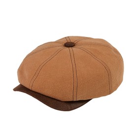 DASMARCA Lucca Tuscany Unisex Summer Linen Bakerboy Newsboy Cap - M