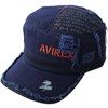 Avirex Men's Distressed Work Cap, Golf Baseball Cap, Cotton Cap,