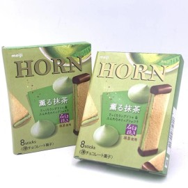 Meiji (2Pack)Meiji Horn Scented Matcha Chocolate 8 sticks