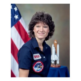 1984 NASA Astronaut Sally Ride 8x10 Portrait Photo On 8.5" x 11"