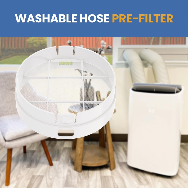 ARC-IHF ARC-14S Filter Replacement for Whynter Portable Air Conditioner,5" Diameter