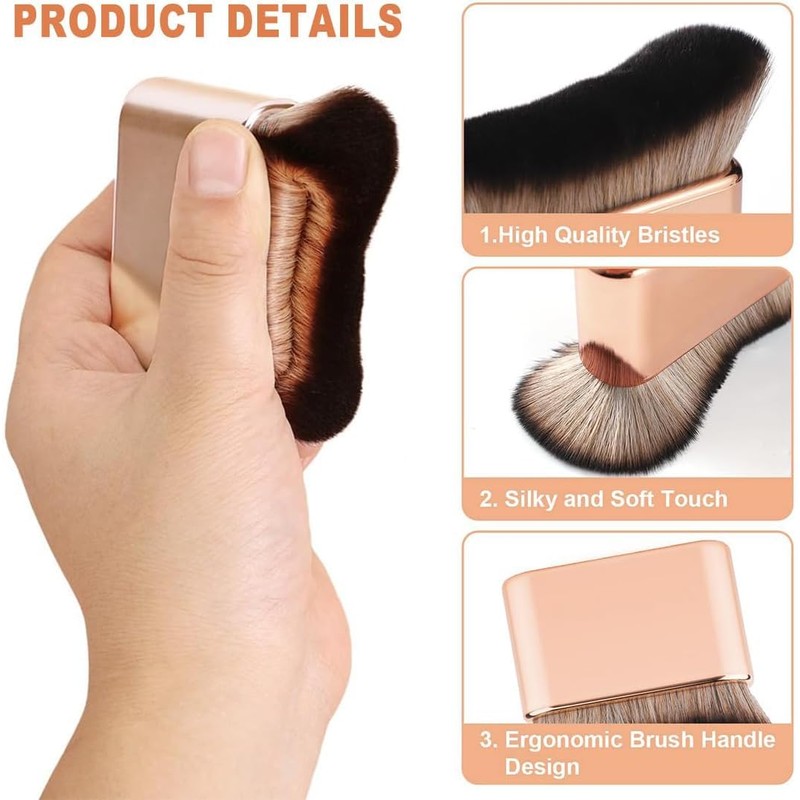 Self Tan Brush, Tanning Brush, Portable And Durability, For Face