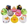 Big Rubber Ducky Collectible Mix (5.5") Alien, Robot, Dinosaur, Splat,