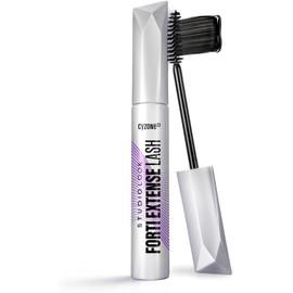 CYZONE - Studio Look Máscara de Pestañas Forti Extense Lash Color Black 8 g, Duración 24 Horas, para Pestañas Largas y con Volumen, Nutre Profundamente, con Vitamina E, Aceite de Argán y Almendras