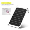 5V 10W USB Solar Panel, IP64 Waterproof Portable Solar Charging