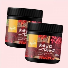 Powdered Red Yeast Fermented Goji Berry with Lactic Acid Bacteria, Domestic [200GX 4456521] / 분말 홍국발효구기자 유산균 함유 국산 [200GX 4456521]