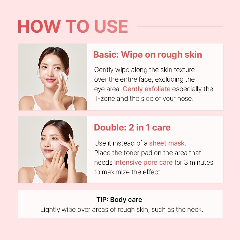 Veganifect [Veganifect]Lifting And Balancing Fig Chestnut Pore Fit Toner Pad