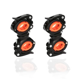 2 Pieces Bicycle Torch Holder, Universal Bicycle Torch Holder, Bicycle Light Holder, Accessories for Bicycle Equipment, for Mountain Biking, Outdoor Riding