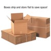 BOX USA BMD261816 Multi-Depth Corrugated Boxes, 26"L x 18"W x