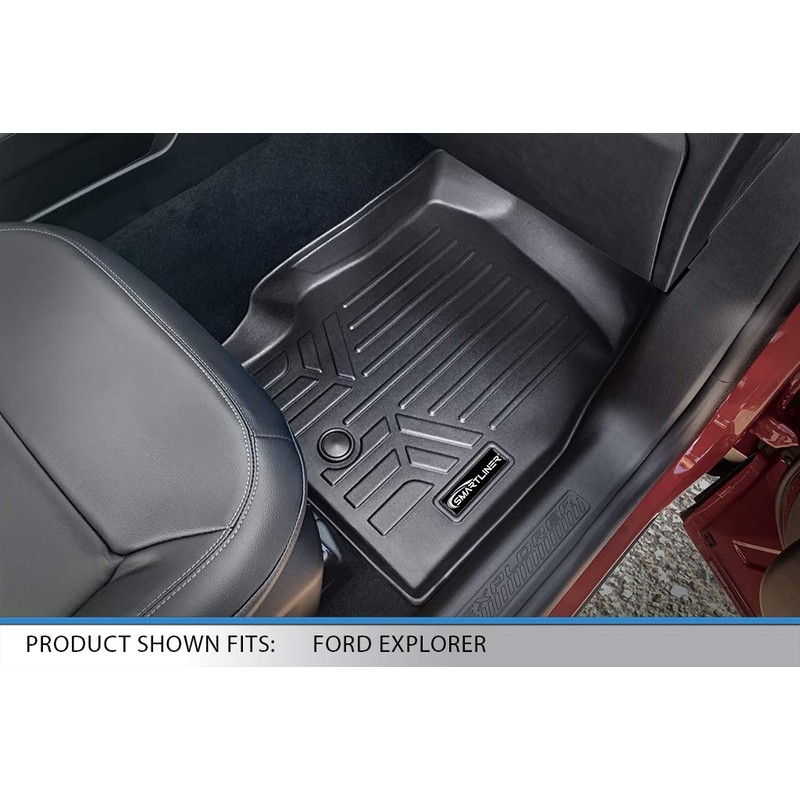 SMARTLINER Custom Fit Floor Mats 2 Rows and Cargo Liner