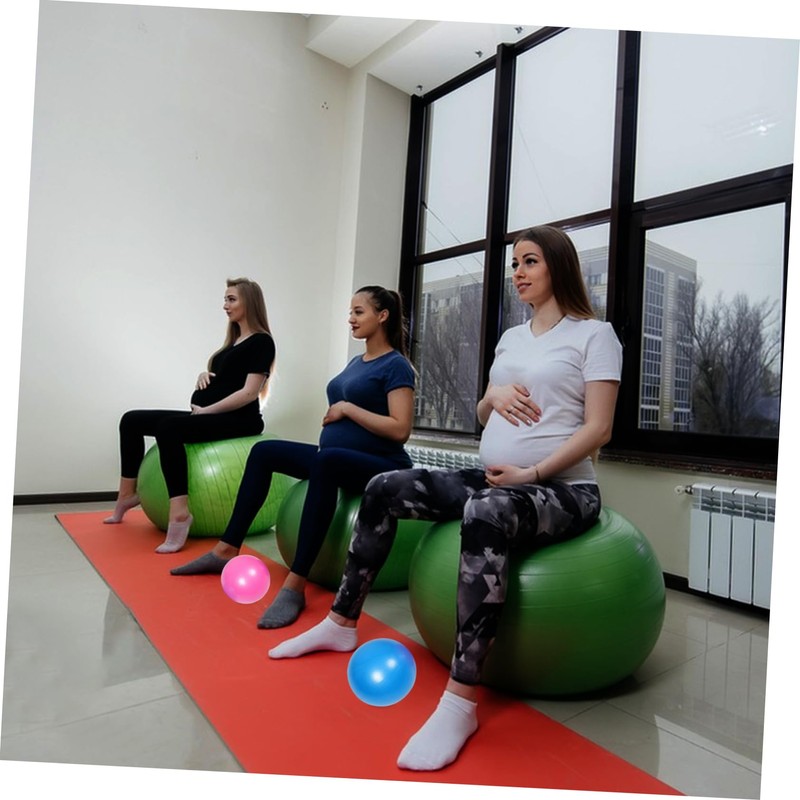 OHPHCALL Thickened Anti Burst Mini Pilates Balls Yoga Exercise Balls