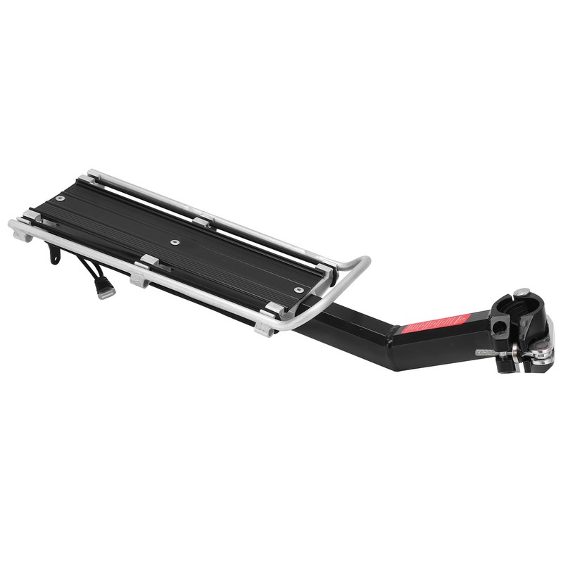 Bike Rear Rack Aluminum Alloy Detachable Manned Bicycle Cargo Rack