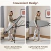 Yaheetech Ironing Board, Compact Iron Board with Cord Holder, Steam