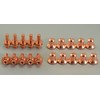 RIVERWELD Plasma Electrode Extended 020382 Nozzle Extended 120504 25Amp Fit