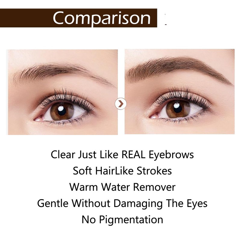 New Ultra-Fine microblading water eyebrow pen, Eyebrow Tattoo Pen, Creates