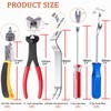 5pcs Upholstery Staple Remover Tool with Nail Puller Pliers Tack