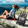 FAVORTALK Waterproof Drawstring Bag Multi- Purpose Drawstring Backpack for Beach
