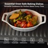 ONEMORE Oval Au Gratin Baking Dish, 20 oz Small Casserole
