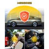LAMTTO Dash Camera, Small Dash Camera, Integrated in Front and