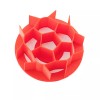 MONAAR Red 3.5" Soccer Ball Pattern Bread Stamps Soccer Ball