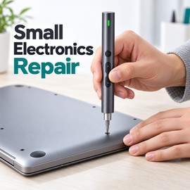 N20 6-in-1 Precision Electric Screwdriver – Rechargeable Cordless Mini Repair Tool for Smartphones and Electronics