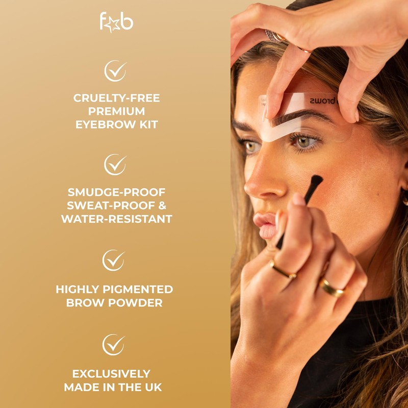 Fab Brows Duo Eyebrow Kit - Light / Medium Brown