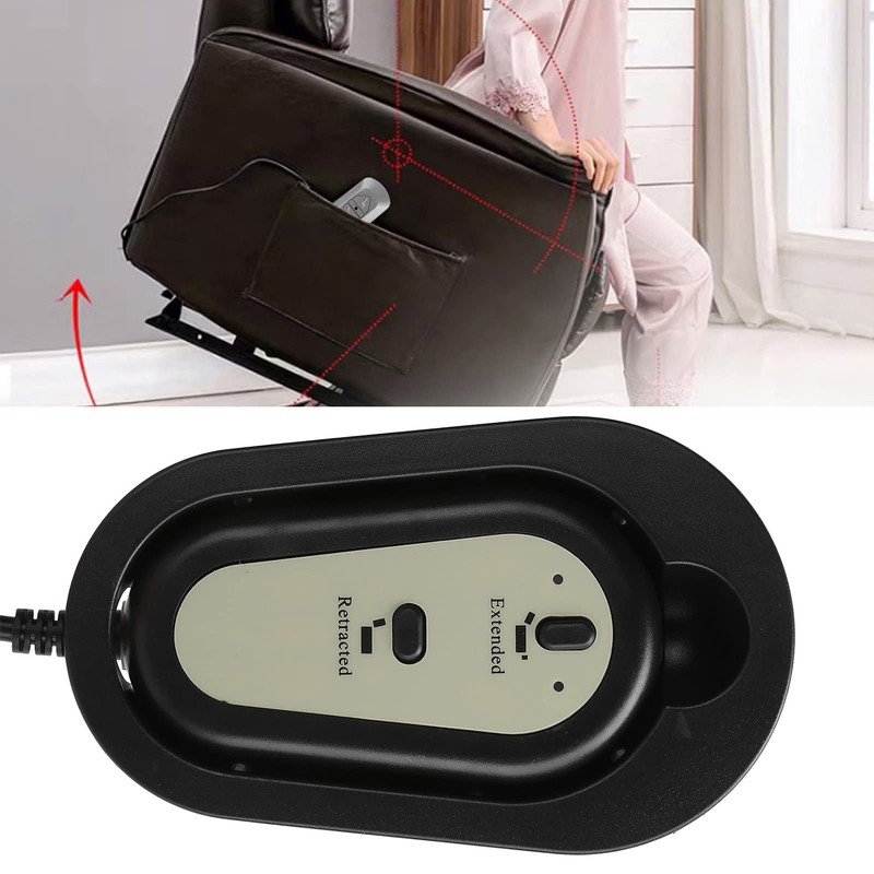 Miskall Remote Lift Chair Replacement, Electric Recliner Remote Control Straight