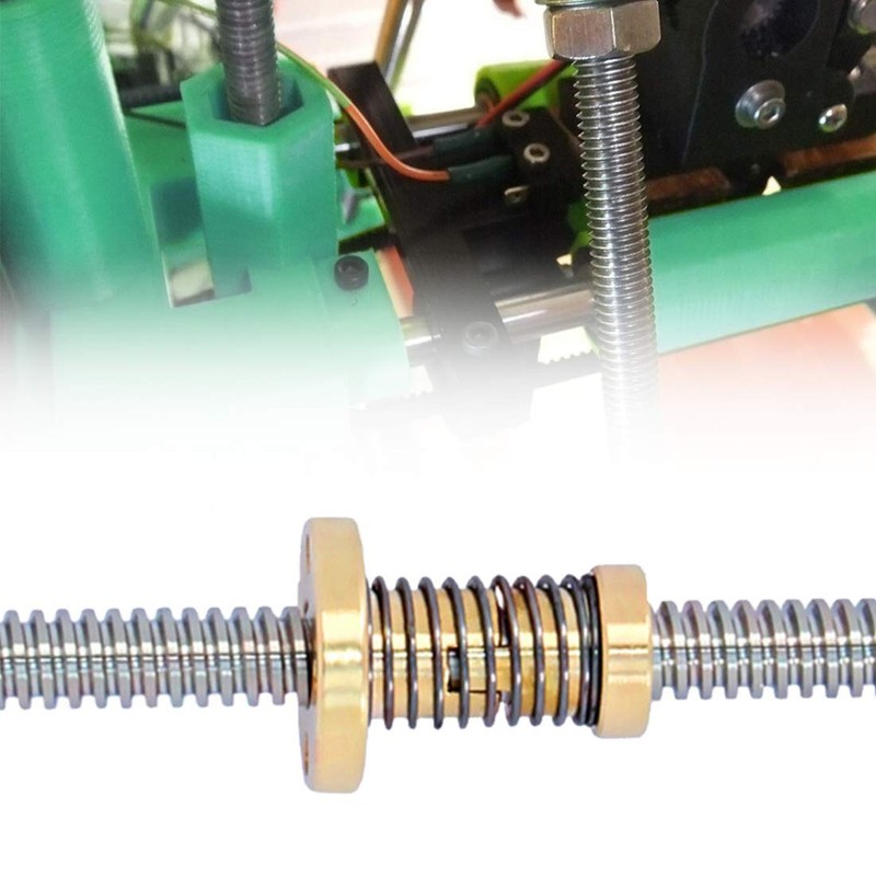 SeonFook 3pcs T8 Anti Backlash Spring Loaded Nuts Load Nuts