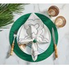 Kim Seybert Croco Placemat, Set of 4 (Emerald)