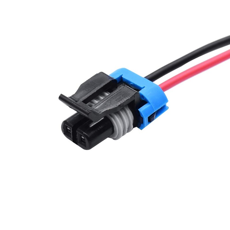 YUNPICAR 2 Pin Waterproof Electrical Connector Plug with 16 AWG