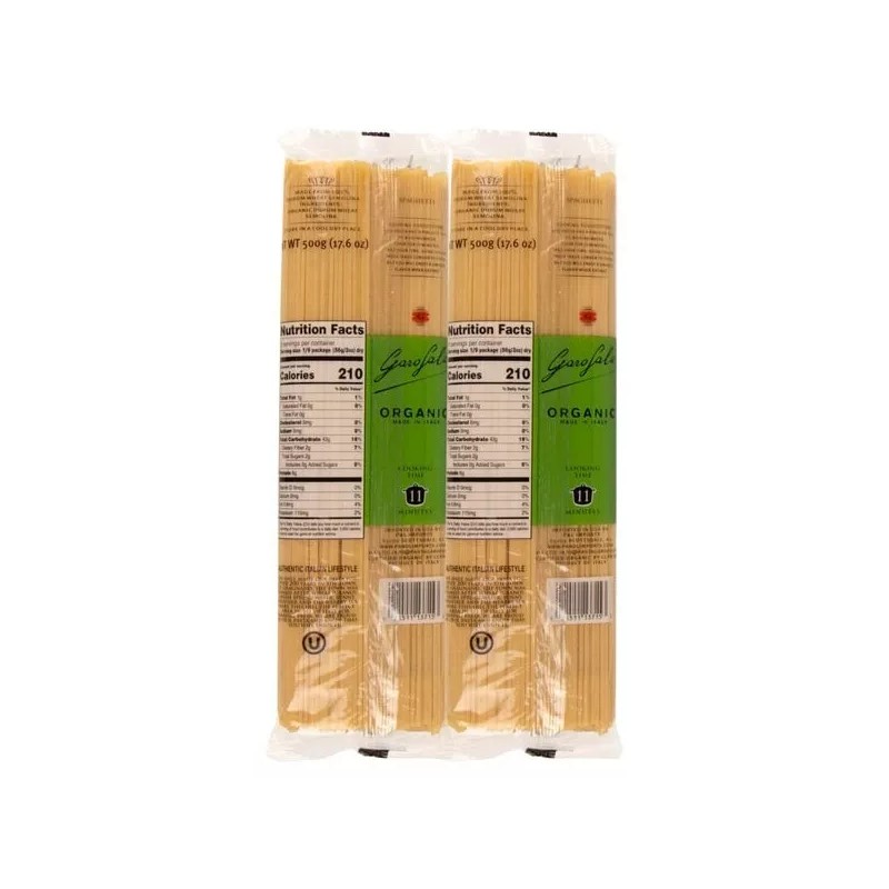 GAROFALO 8 COUNT Garofalo ORGANIC Spaghetti Noodles Pasta Non GMO