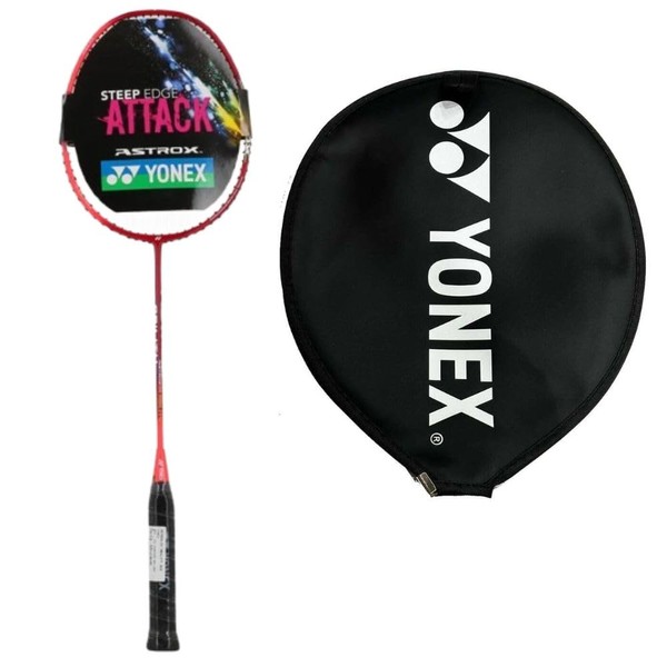 Yonex Astrox 01 Ability (Red) Badminton Racket, Pre Strung, 4U5