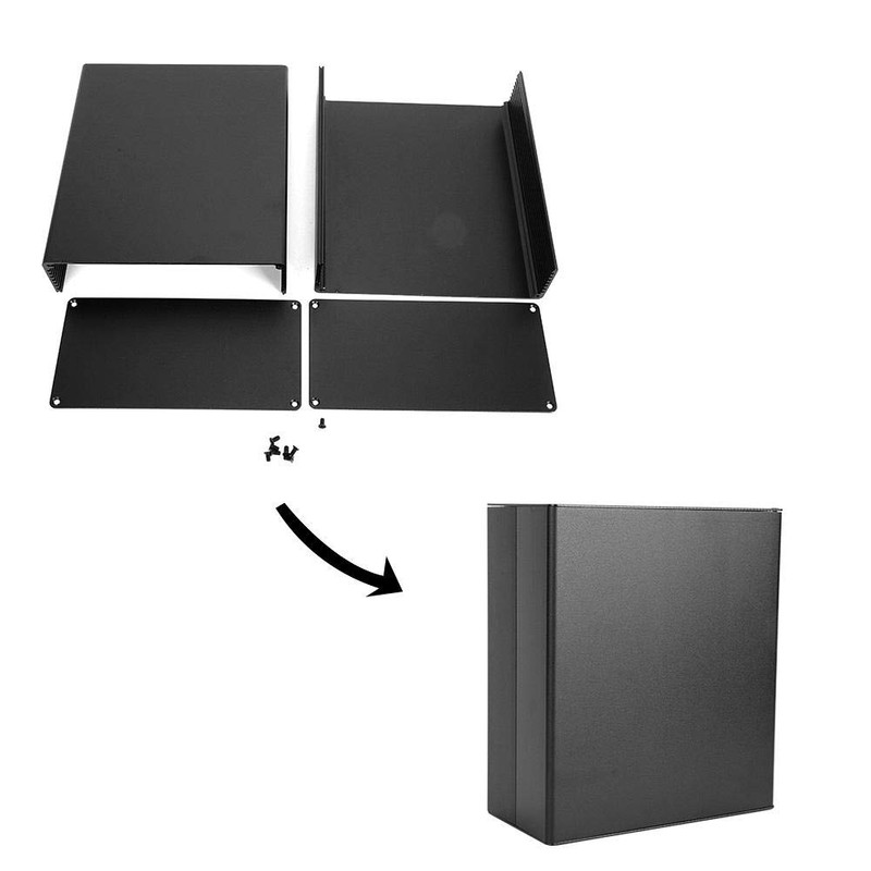 Aluminum Project Box 80x160x180mm Electronic Enclosure PCB Junction Box PCB