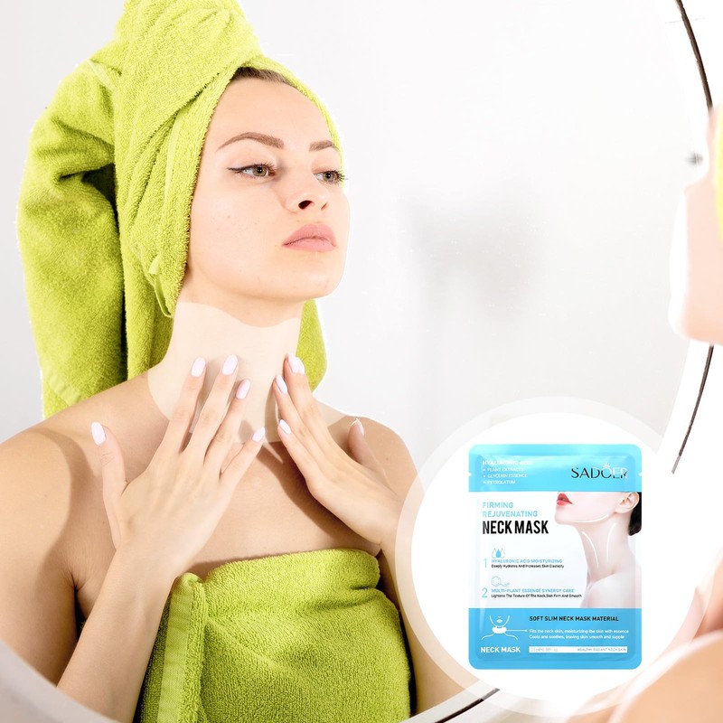 Swiffen 12 Pcs Neck Wrinkle Patches Hydrating Neck Mask Patches