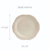 Casafina Ceramic Stoneware 11'' Dinner Plate - Madeira Harvest Collection,