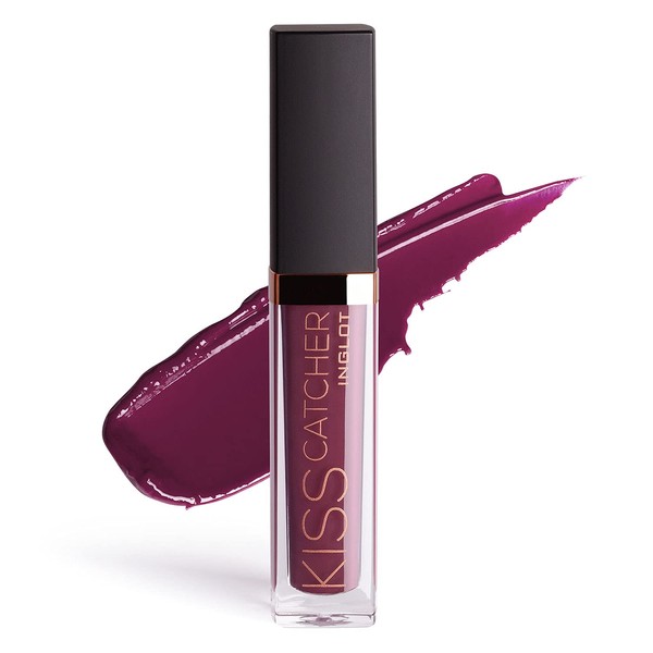 Inglot Kiss Catcher Liquid Lipstick Dirty Kiss, Rich in Nourishing Ingredients such as Shea Butter, Jojoba Oil, Natural Peptide and Emollients, 5.5 ml: 06