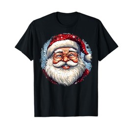 Christmas Santa T-Shirt, black