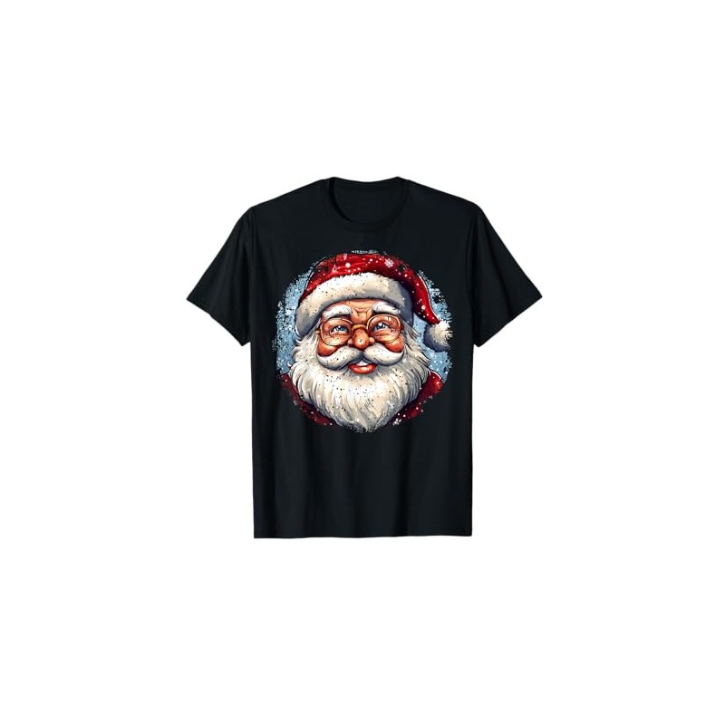 Christmas Santa T-Shirt, black